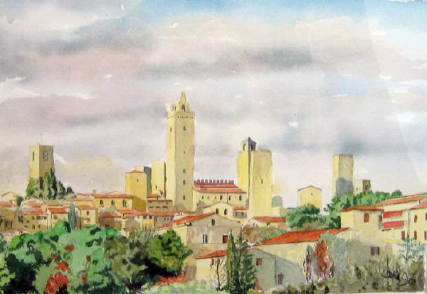 San Gimignano gro